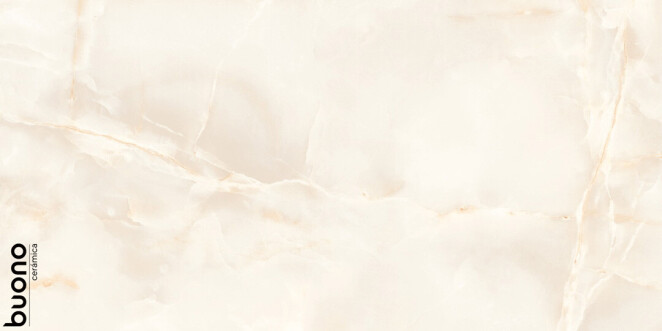 Buono Ceramica Onice Onice Crema carving 60x120