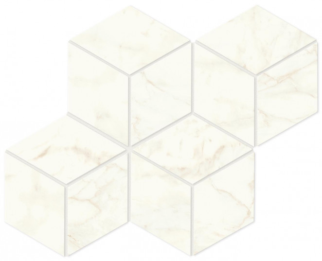 Atlas Concorde Marvel Shine Marvel Calacatta Delicato Mos. Esagono Lapp