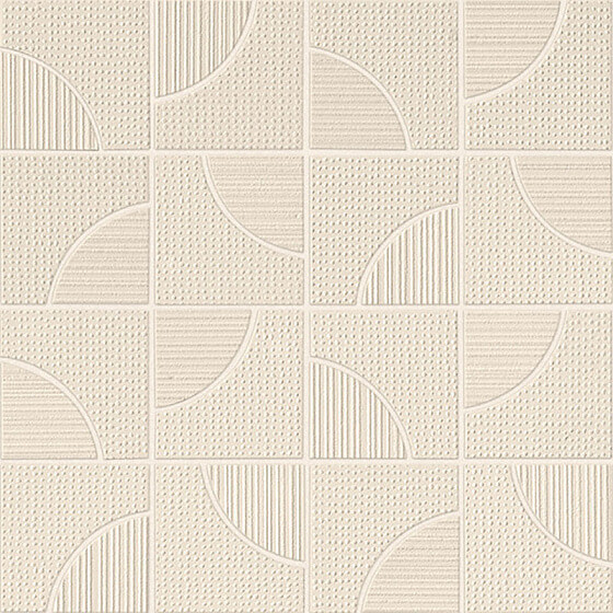Atlas Concorde Aplomb Cream Mosaico Arch 32x32