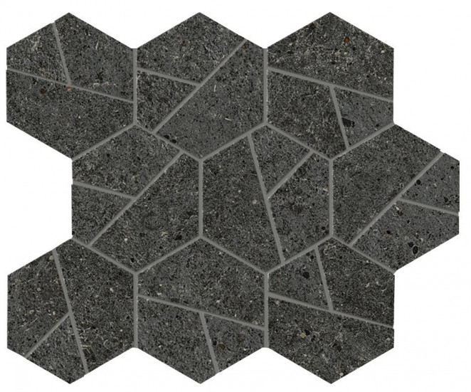 Atlas Concorde Boost Stone Tarmac Mosaico Hex