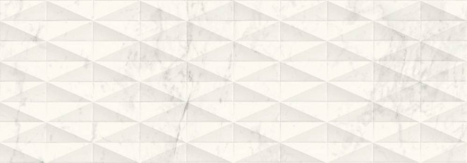 Marazzi Italy Allmarble Wall Altissimo Struttura Pave 3D Lux 40X120