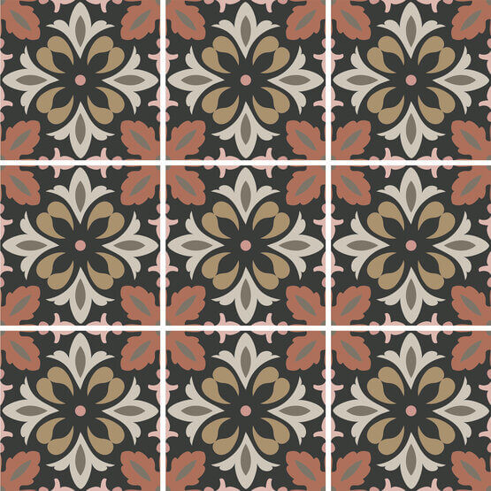 APE Ceramica Dahlia Daisy Day 15x15