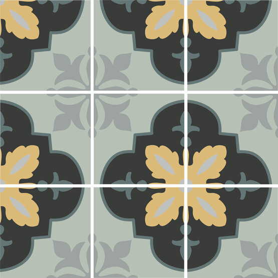 APE Ceramica Dahlia Violet Night 15x15