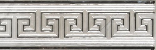 APE Ceramica Rex Cenefa Coliseum Silver 8x25
