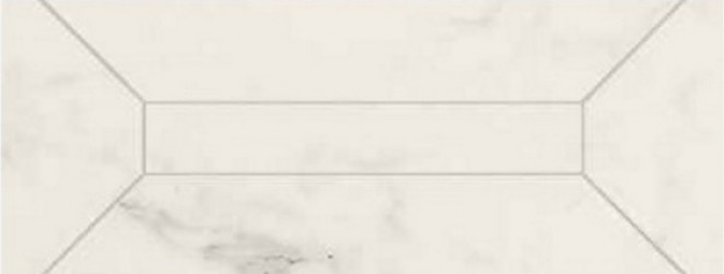 Marazzi Italy Allmarble Бордюр Altissimo Listone 3D Lux 14.5*29 (14.5x29)