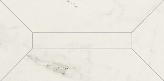 Marazzi Italy Allmarble Бордюр Altissimo Listone 3D Lux (14.5x29)