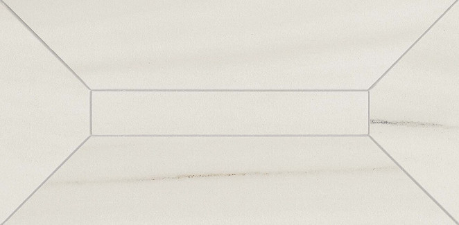 Marazzi Italy Allmarble Бордюр Lasa Listone 3D Lux 15Х30 (15x30)