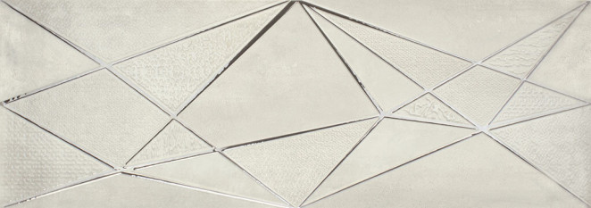 APE Ceramica Crea DEC ZIG ZAG Grey 30x90