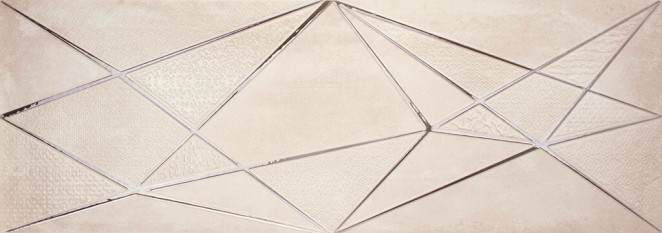 APE Ceramica Crea DEC ZIG ZAG Rose 30x90