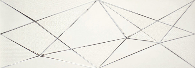 APE Ceramica Crea DEC ZIG ZAG White 30x90