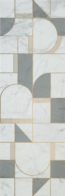 Marazzi Italy Allmarble Декор Wall Altissimo Satin Decoro Club 40x120