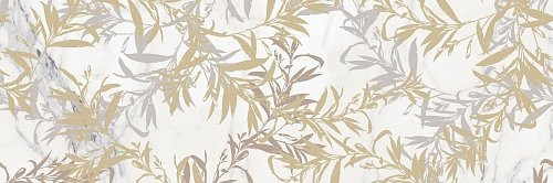 Marazzi Italy Allmarble Декор Wall Statuario Satin Decoro Foliage 80x120
