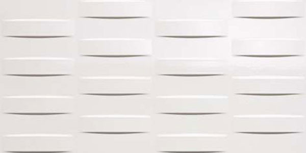 Atlas Concorde 3D Wall Design Grid White Glossy 40x80