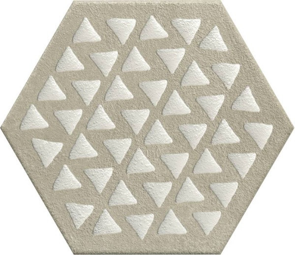 Marca Corona Terracreta J085 Intarsio Argilla Esagonо 25х21,6