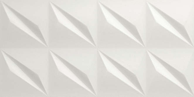Atlas Concorde 3D Wall Design 3D Flash White Matt 40x80