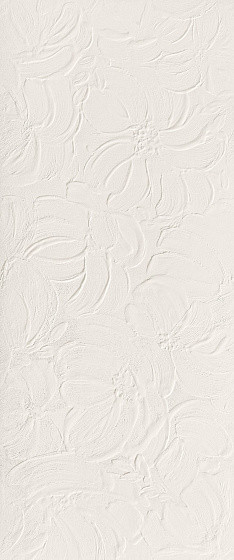 Atlas Concorde 3D Wall Plaster Керамическая плитка для стен Bloom White 50х120