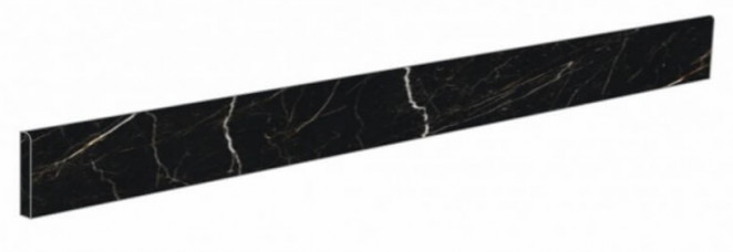 Atlas Concorde Russia Allure Керамогранит 610130004747 Imperial Black Battiscopa Lap/Аллюр Империал Блек Плинтус Шлиф 7,2х60