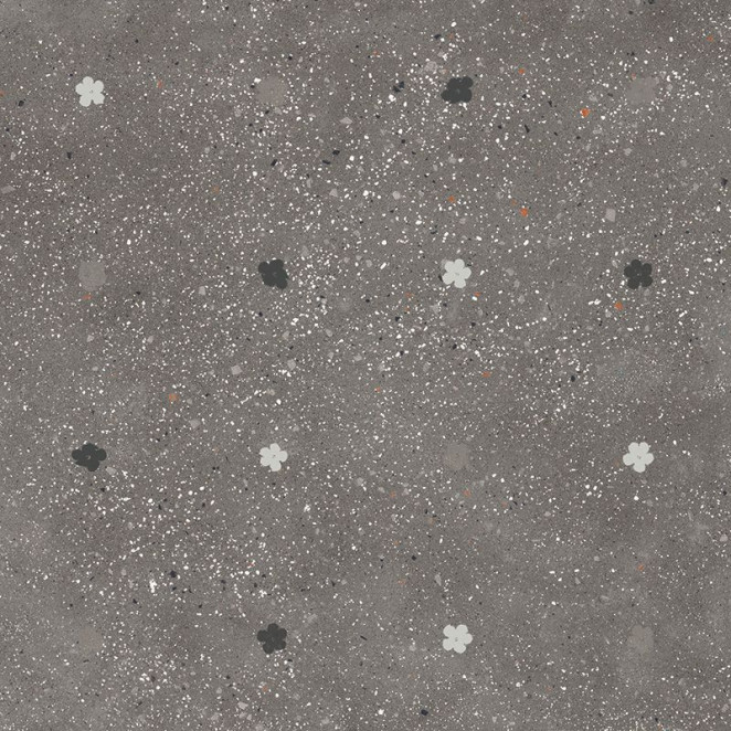 APE Ceramica Ama Fiori Rect. Graphite 60х60 матовый универсальный