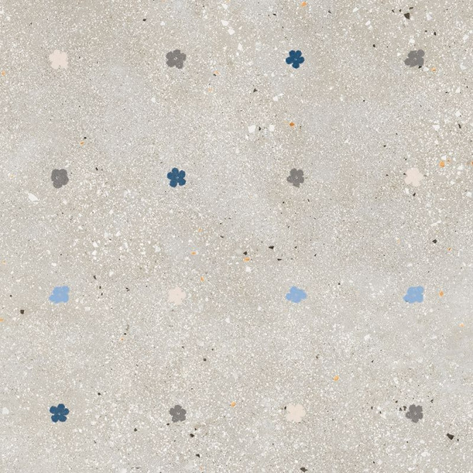 APE Ceramica Ama Fiori Rect. Grigio 60х60 матовый универсальный