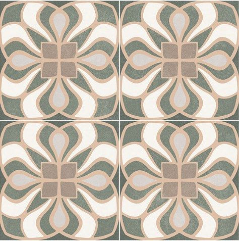Dual Gres Epoque Green 44,5x44,5 матовый напольный