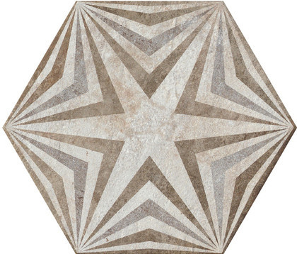 Fioranese Heritage Deco Exagona Texture 3 34,5х40