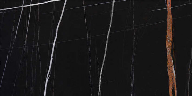 Kerranova Marble Trend Nero Dorato 60x30 Матовый