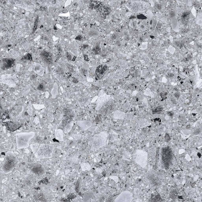 Kerranova Terrazzo Светло-серый 60x60 Матовый