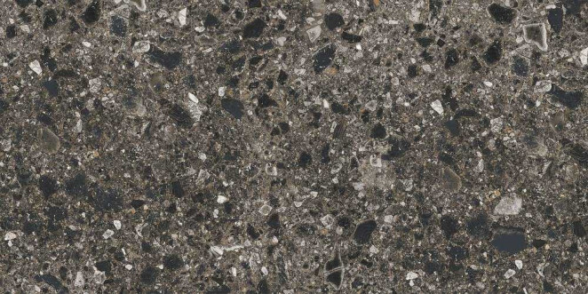Kerranova Terrazzo Темно-серый 120x60 Матовый