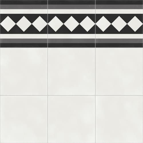 Aparici Vienna Керамогранит White Border Natural-59,2x59,2