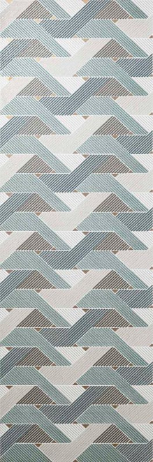 Marazzi Italy Eclettica Decor Blue Etoile 40x120
