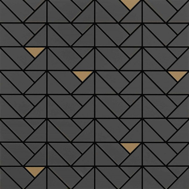 Marazzi Italy Eclettica Mos. Anthracite Bronze 40x40