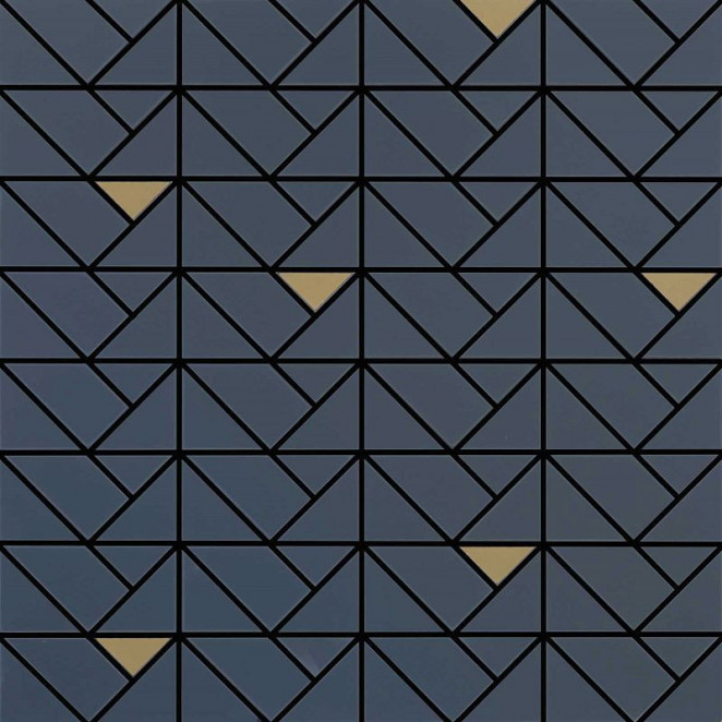 Marazzi Italy Eclettica Mos. Blue Bronze 40x40