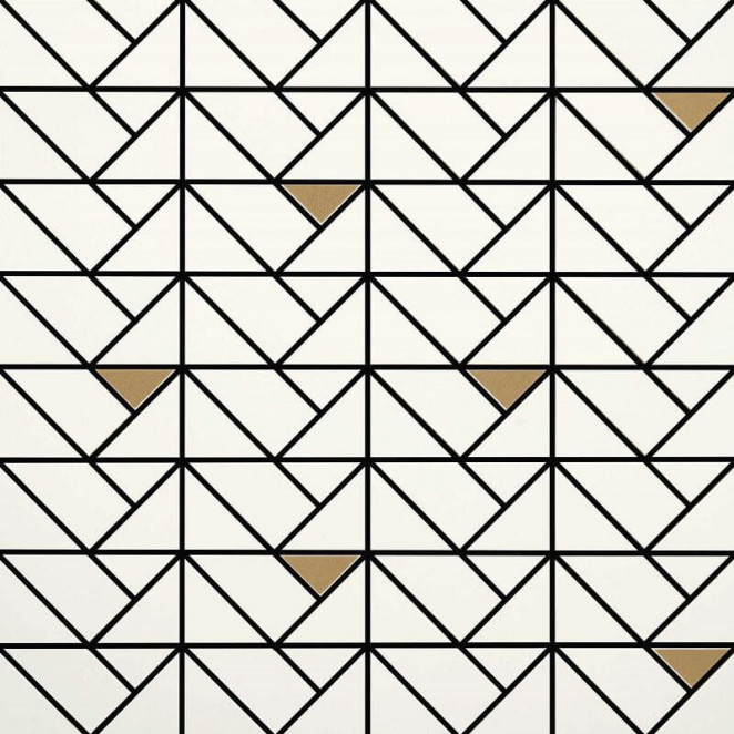 Marazzi Italy Eclettica Mos. White Bronze 40x40