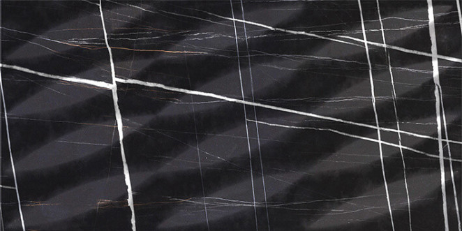 Kerranova Marble Trend K-1004/SCR/30x60x10/S1 Nero Dorato