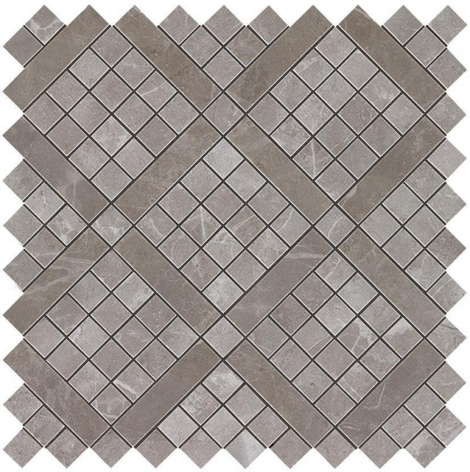 Atlas Concorde Marvel Pro Marvel Grey Fleury Diagonal Mosaic
