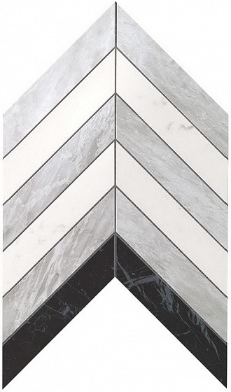 Atlas Concorde Marvel Stone Marvel Chevron Mix Wall