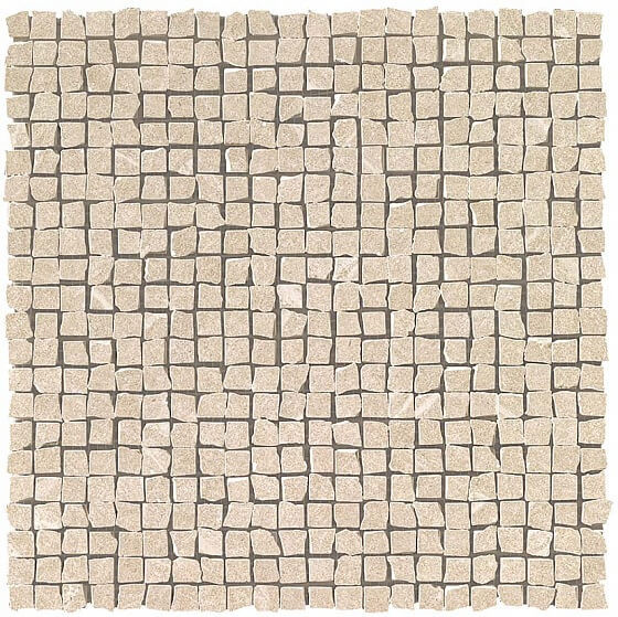 Atlas Concorde Marvel Stone Desert Beige Tumbled Mosaic 30x30