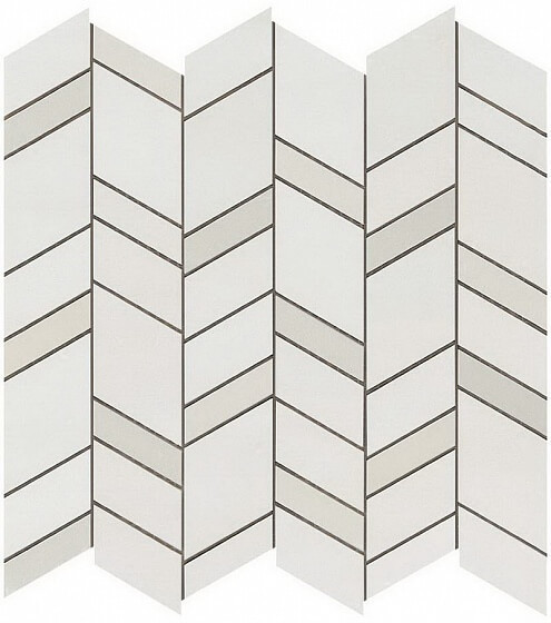Atlas Concorde Mek Light Mosaico Chevron Wall