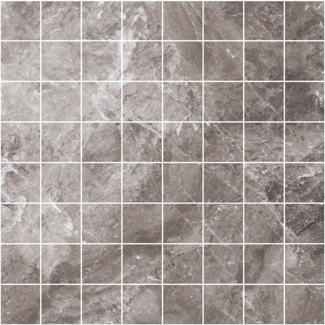 Kerranova Black And White керамическая BLACK &amp; WHITE Grey 30х30 см