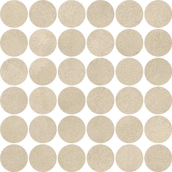Atlas Concorde Boost Expression Керамогранит Tan Mosaico Circle Matte