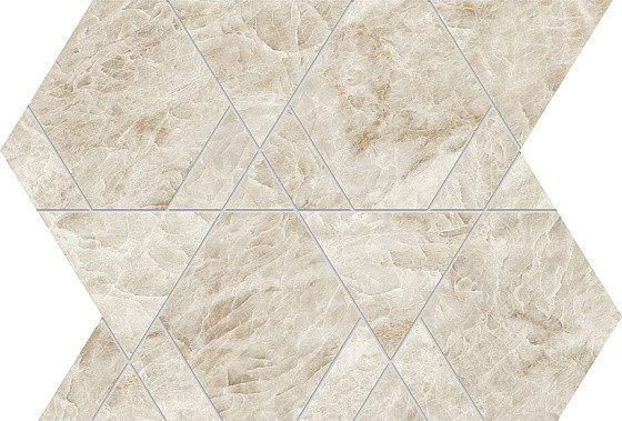 Atlas Concorde Marvel Diva Керамогранит Taj Mahal Mosaico Triangle Lappato