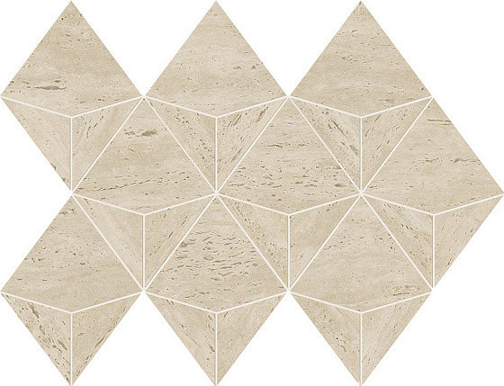 Atlas Concorde Marvel Travertine Marvel Pearl Mosaico Origami