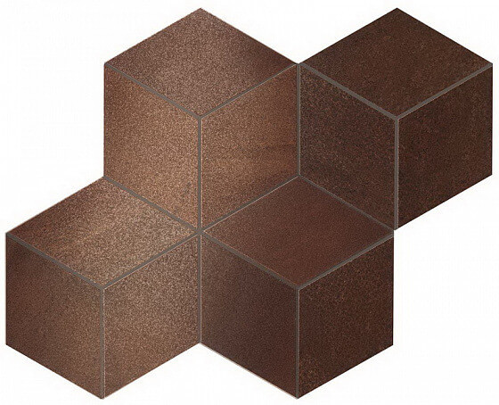 Atlas Concorde Blaze Corten Mosaico Esagono Lapp