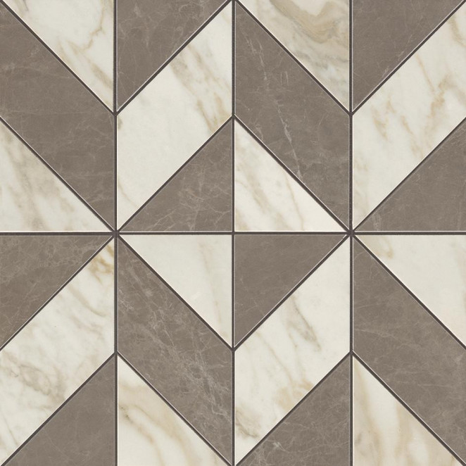 Atlas Concorde Marvel Edge Marvel Gris-Calacatta Mosaico Cubes Lap.