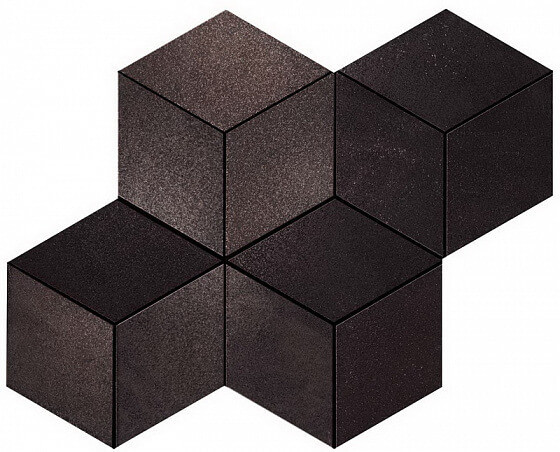 Atlas Concorde Blaze Iron Mosaico Esagono Lapp