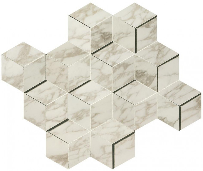 Atlas Concorde Marvel Edge Marvel Royal Calacatta Mosaico 3D