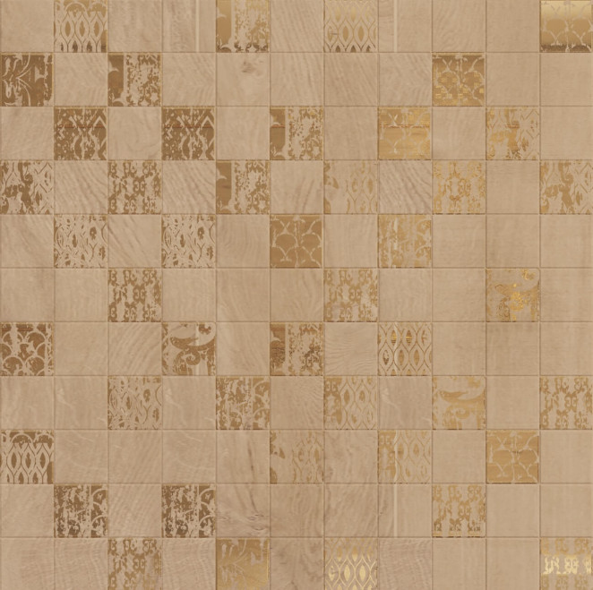 AltaCera Imprint Mosaic Gold 30.5x30.5