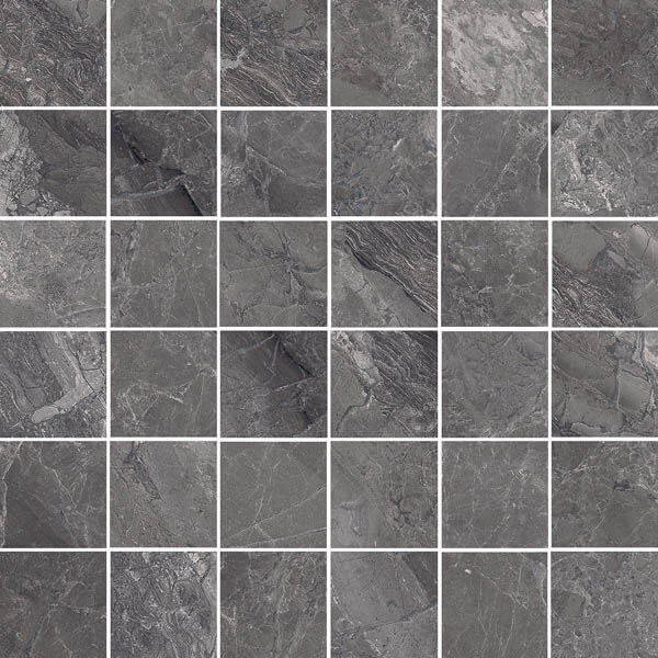 Cerdomus Supreme Mosaico Charcoal Nat. 4.7x4.7 4,7x4,7