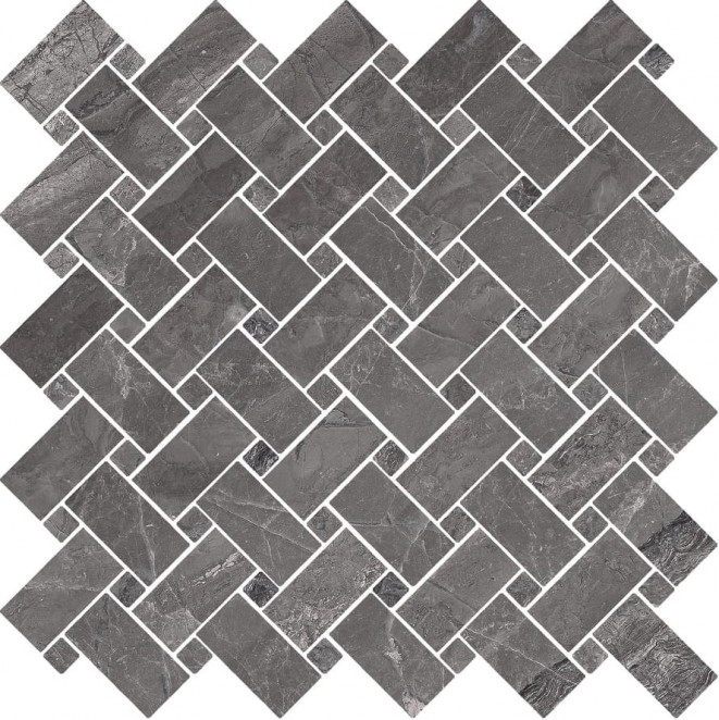 Cerdomus Supreme Mosaico Kadi Charcoal Lev 30x30