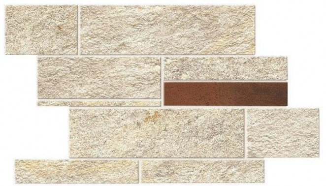 Atlas Concorde Norde Magnesio Brick Corten 39х27,8 керамогранит